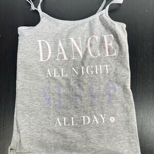 Danskin Gray Athletic Tank Top